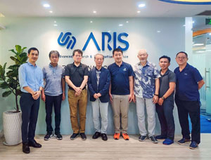 ARIS Việt Nam đón tiếp chuyến thăm của khách hàng Ariake Netcom